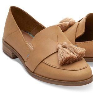 Honey Leather with Tassel Women's Estel Loafers